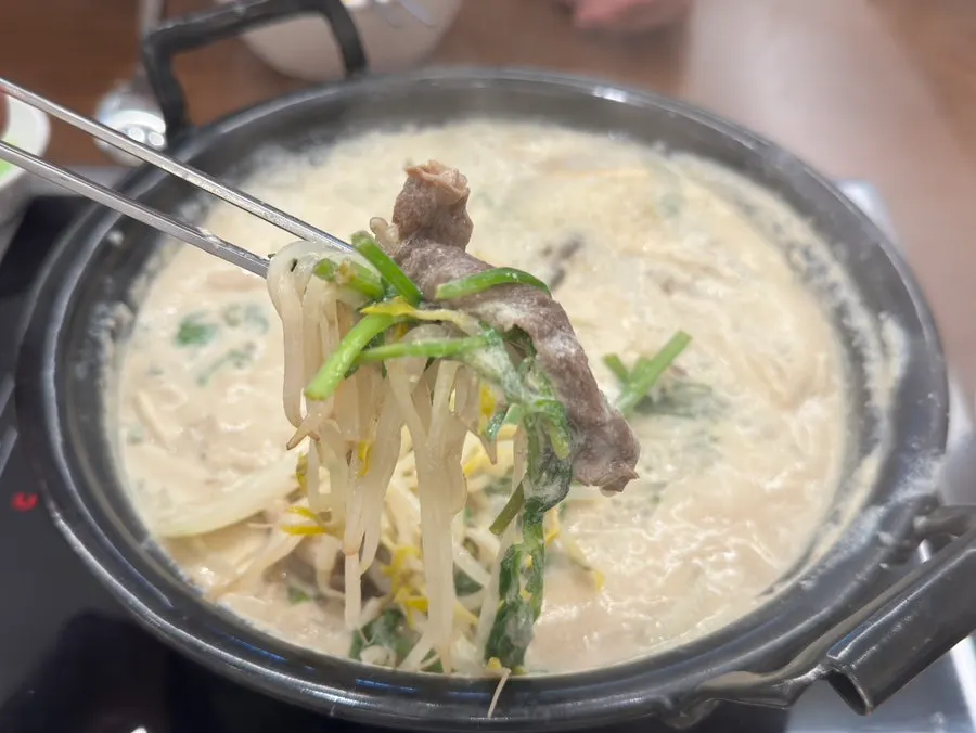 Dongtan shabu-shabu date menu