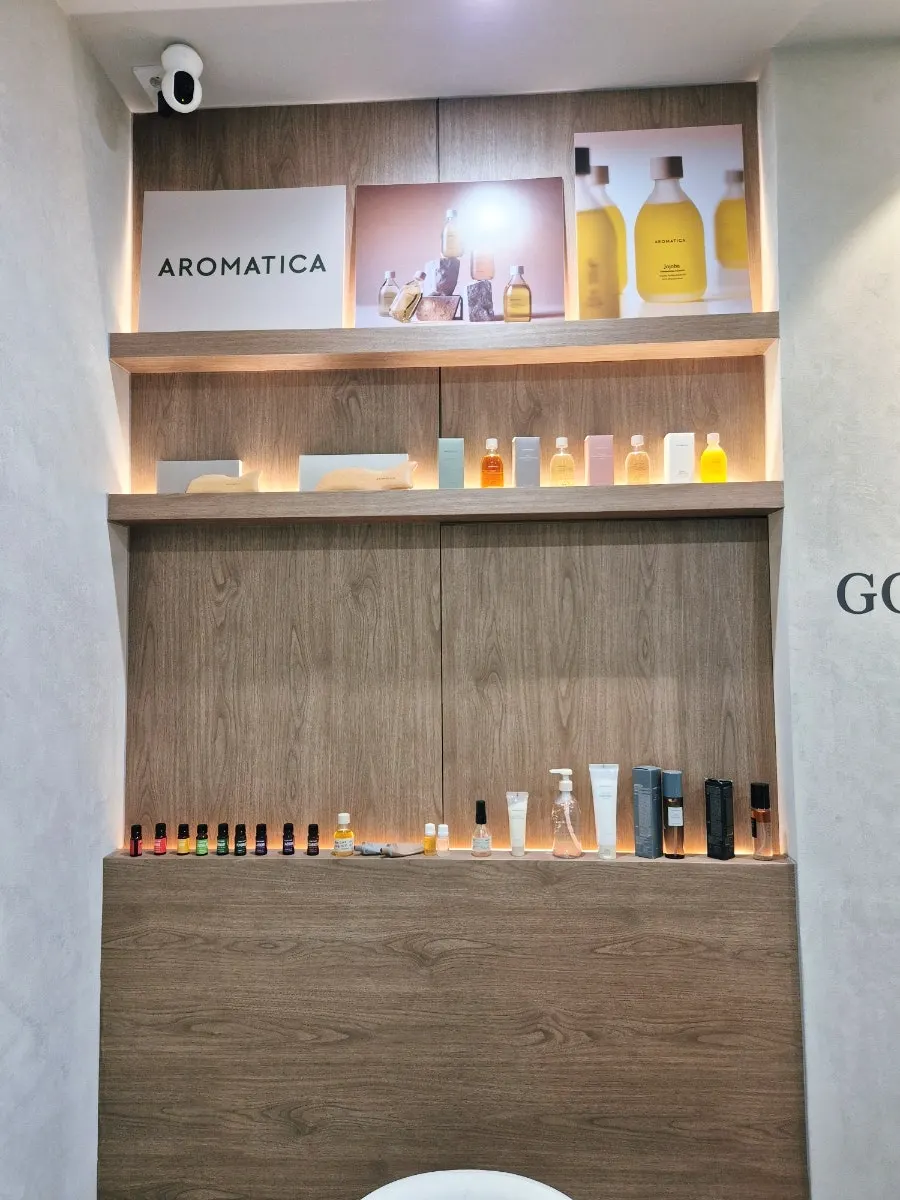 Studio with mom-friendly convenience touches