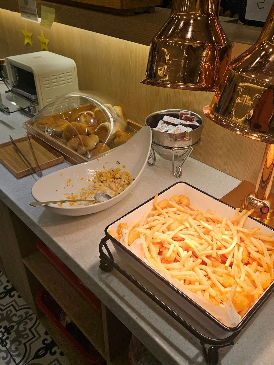 Muksabal and children's side dishes