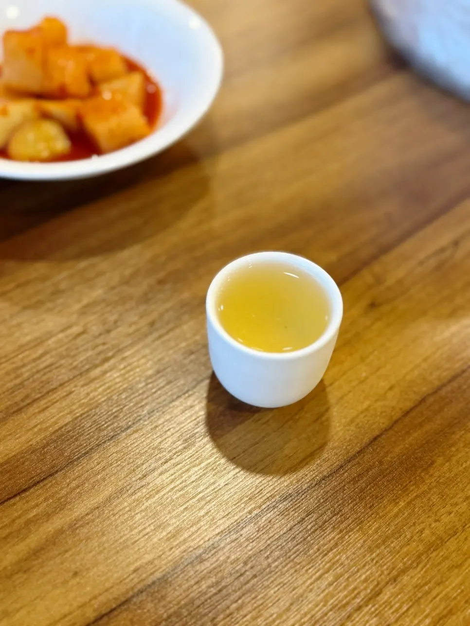 깍두기와 배추김치 기본 찬