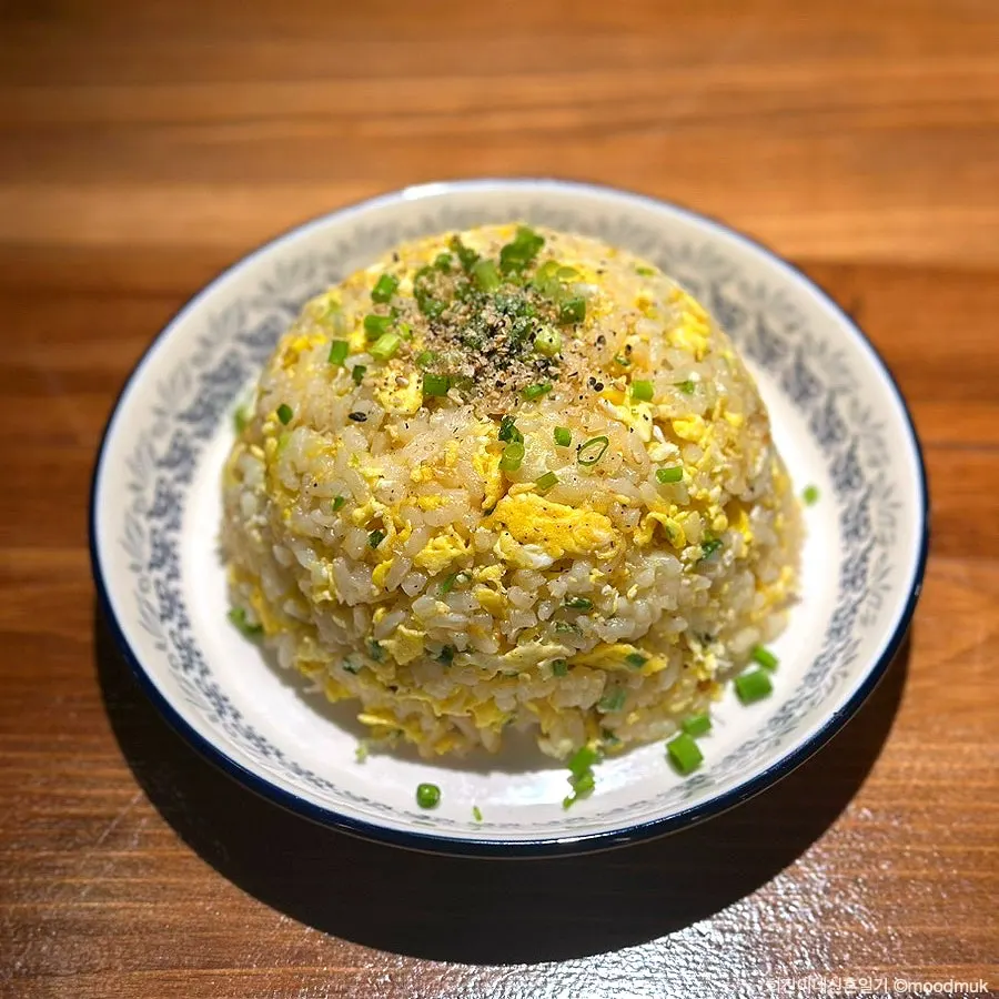 Fluffy egg fried rice