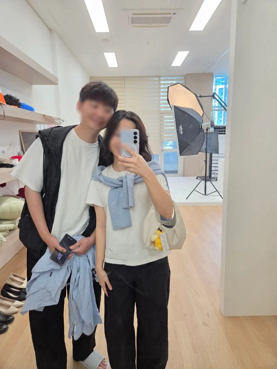 Rental outfits and fitting-room area