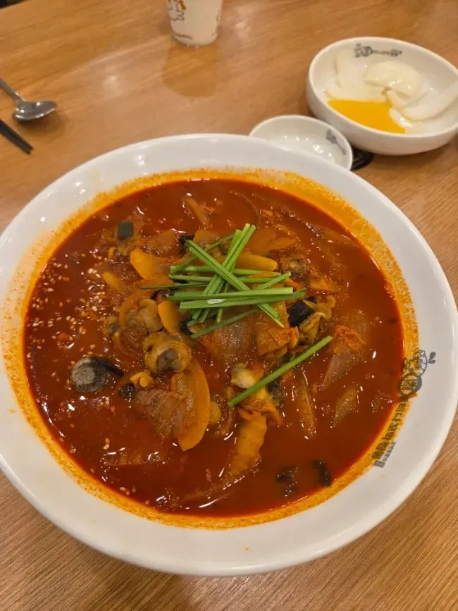 4단계 꼬막짬뽕 주문 메뉴