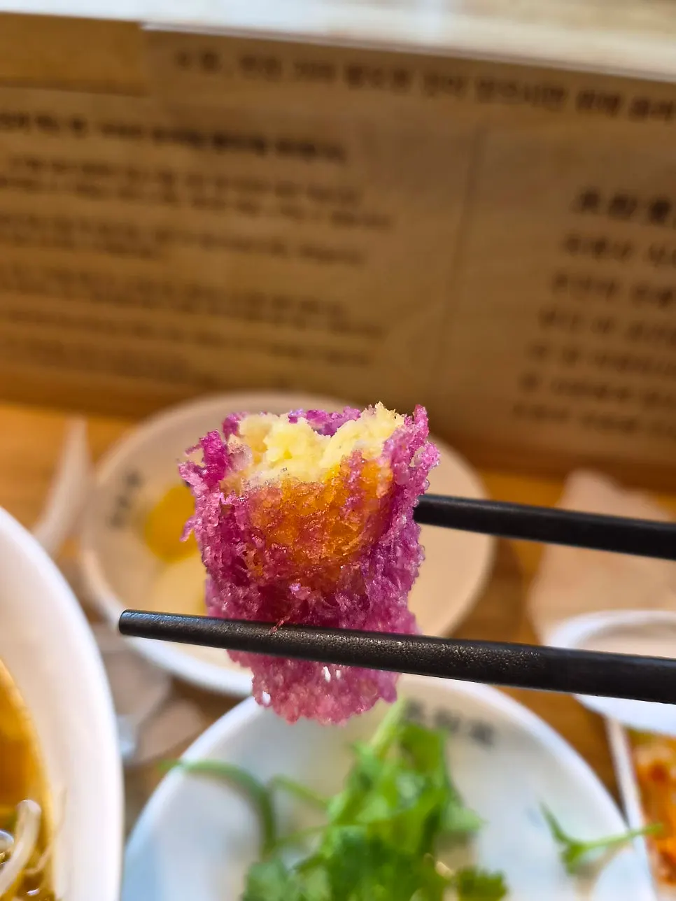 Sweet potato spring rolls