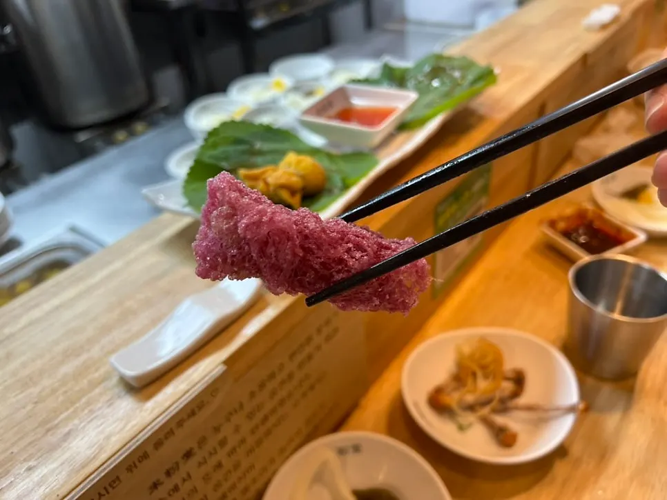 Purple sweet potato fritters