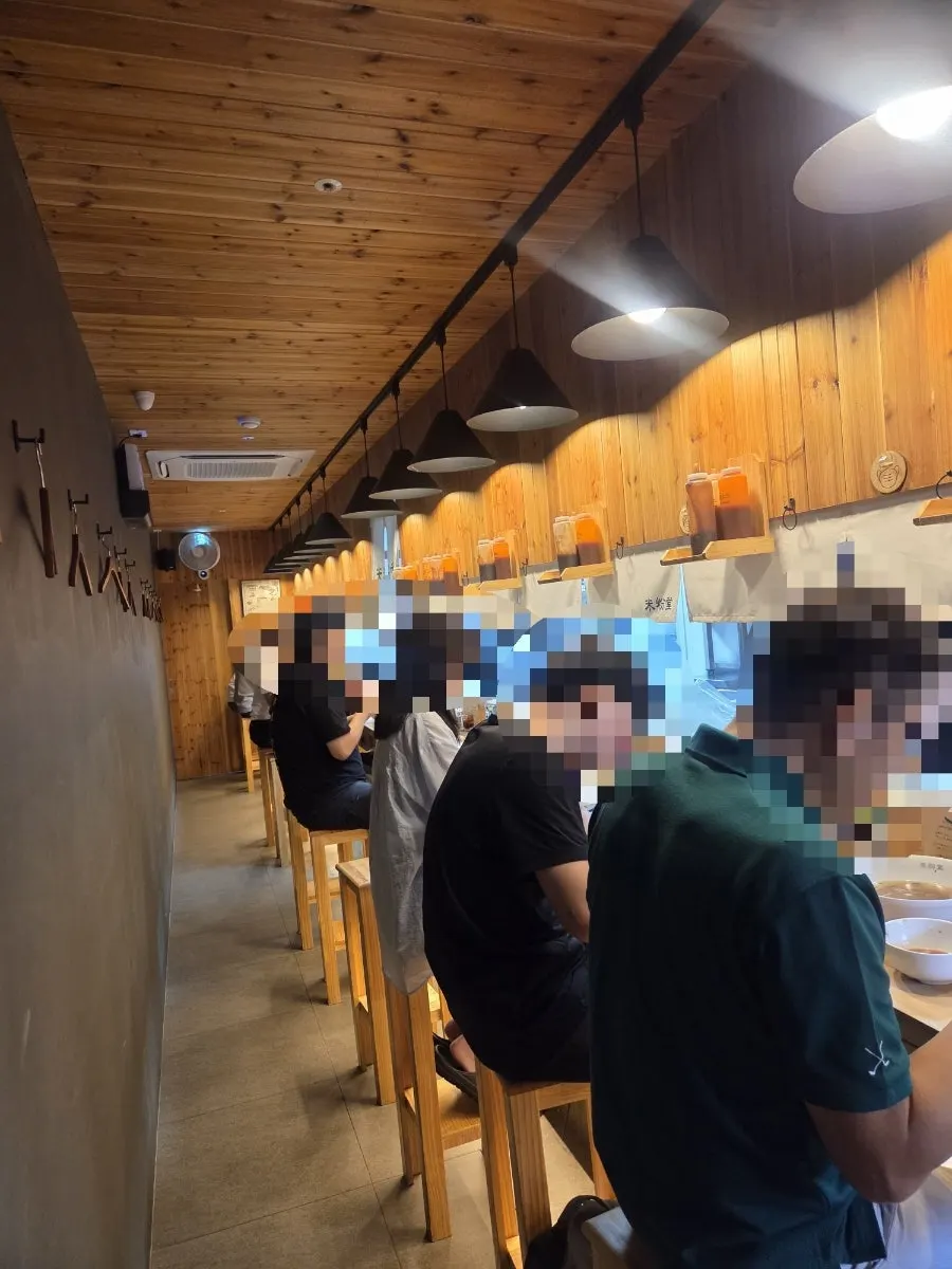 미분당 동탄역점 입구 모습