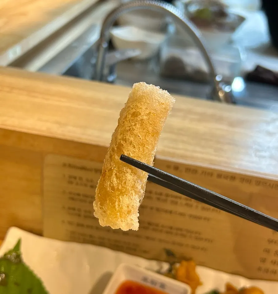 조개살이 들어간 가리비짜조