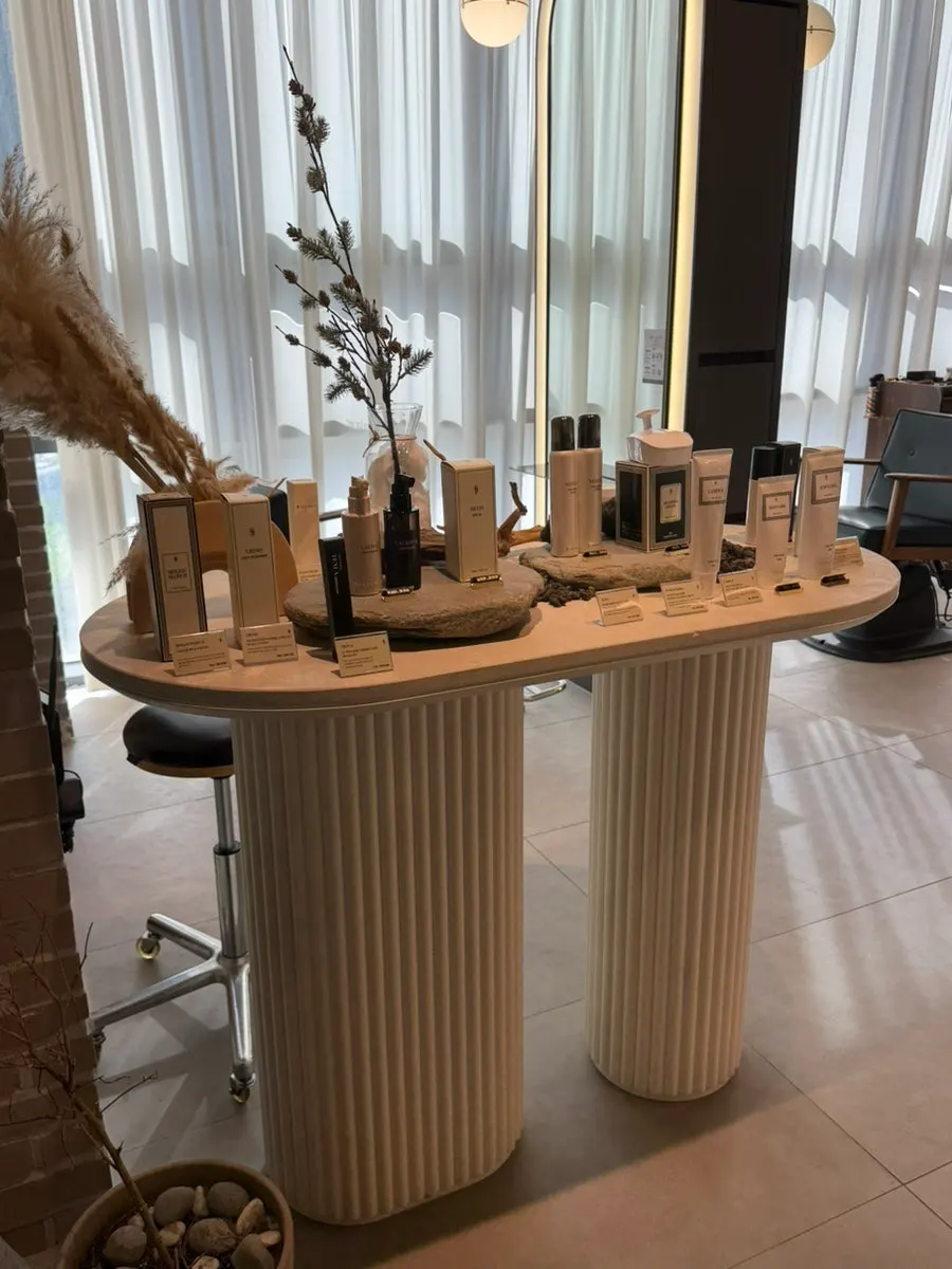 Spacious waiting area