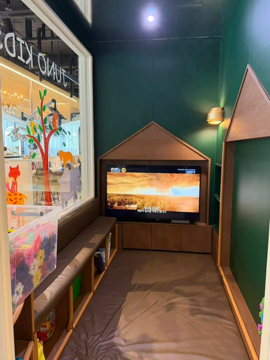 Inside the kids' room