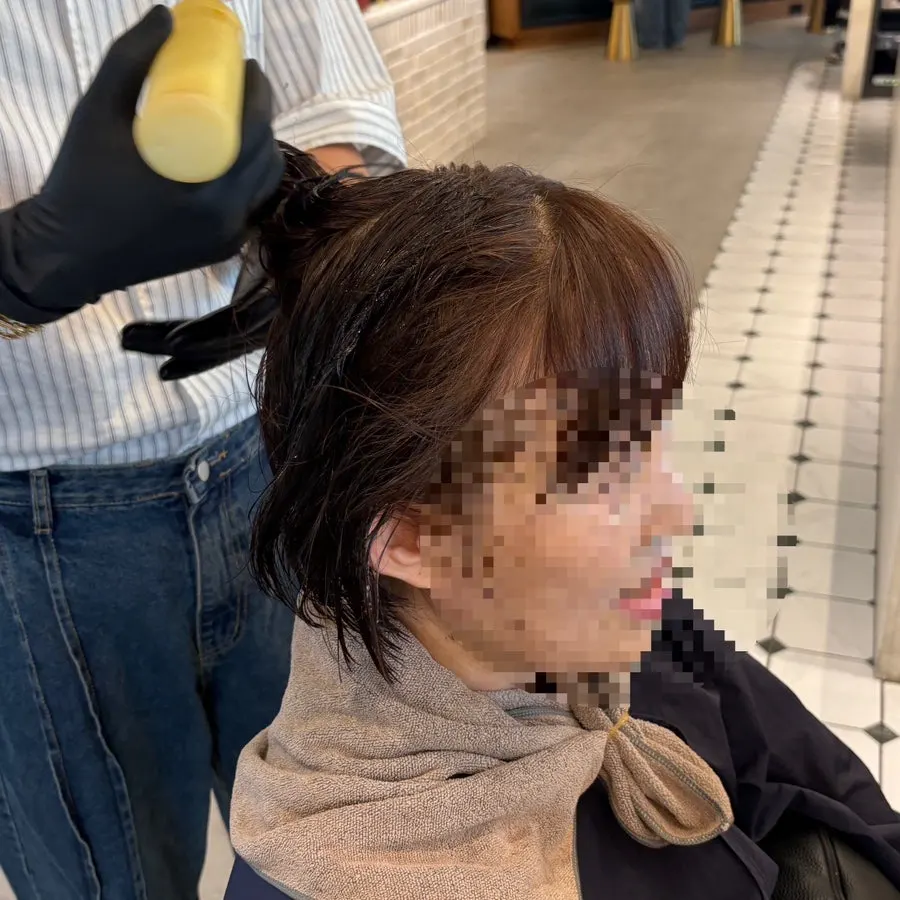 Side line after the cut is finished
