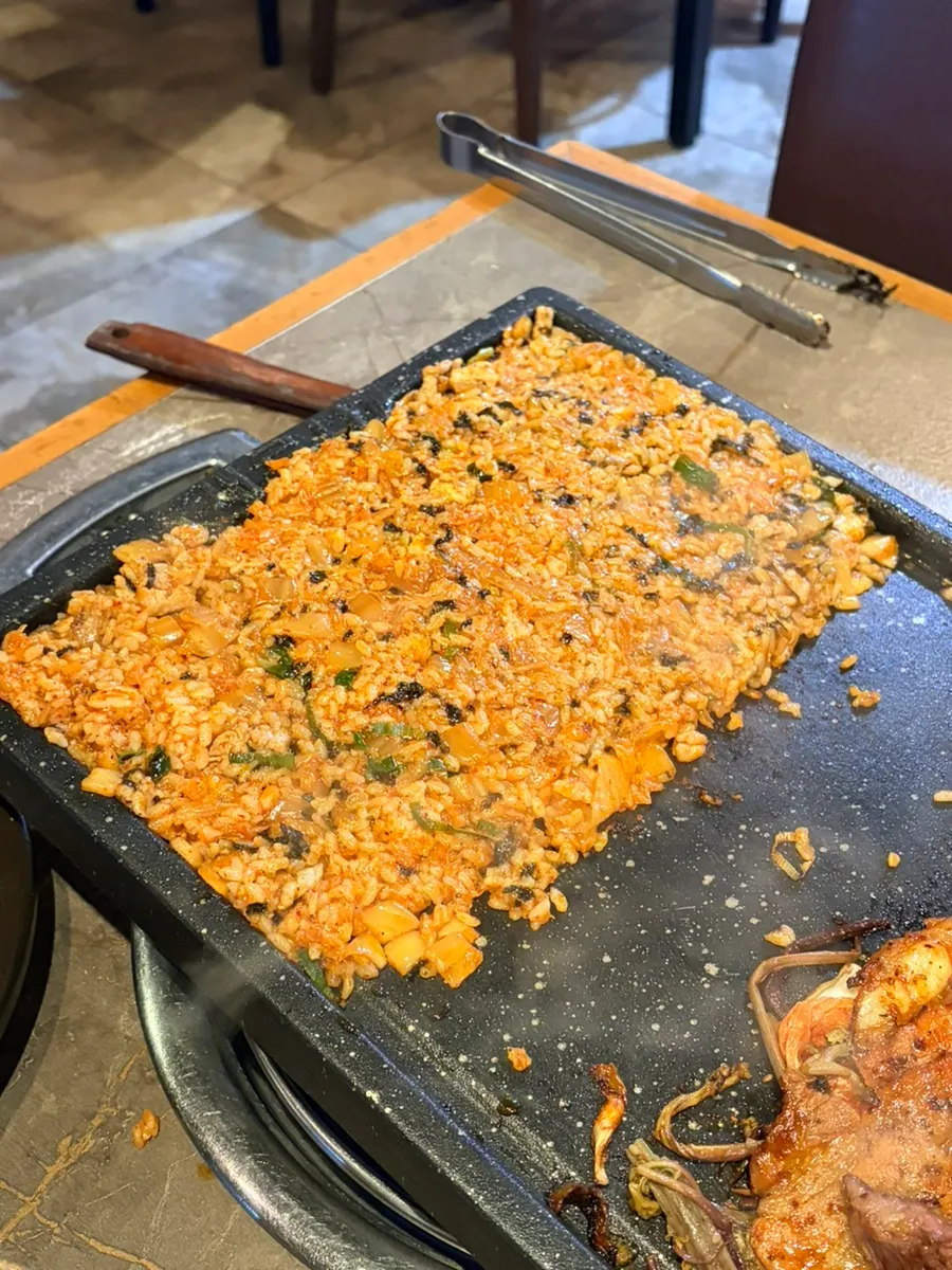 Spicy gochujang-marinated pork belly