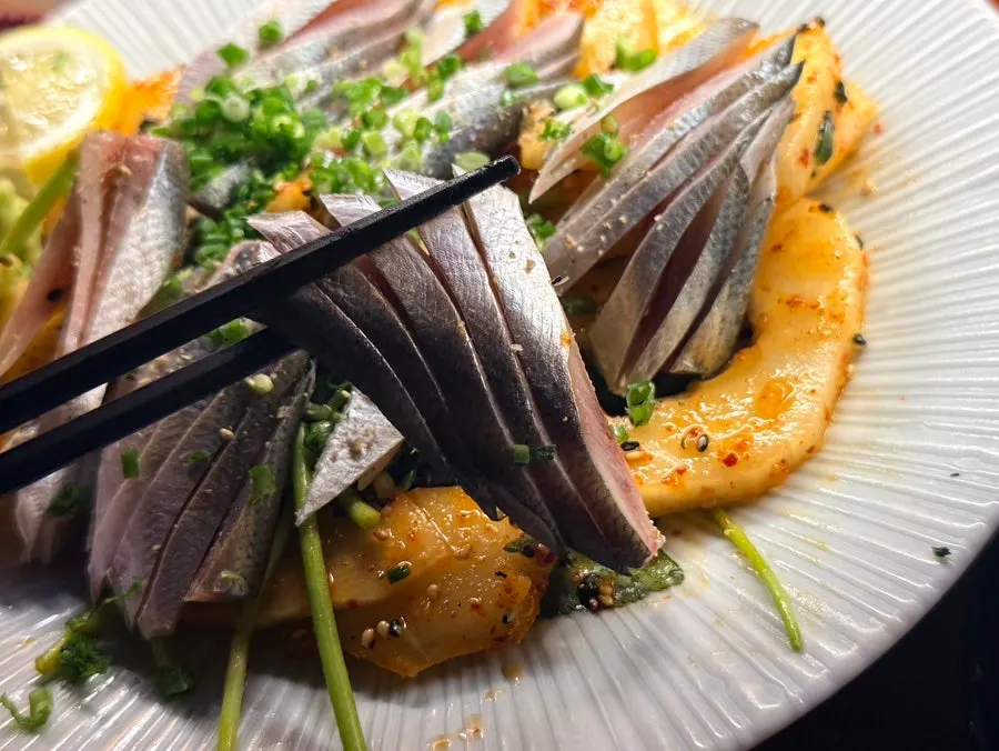 Susanjang raw shrimp menu