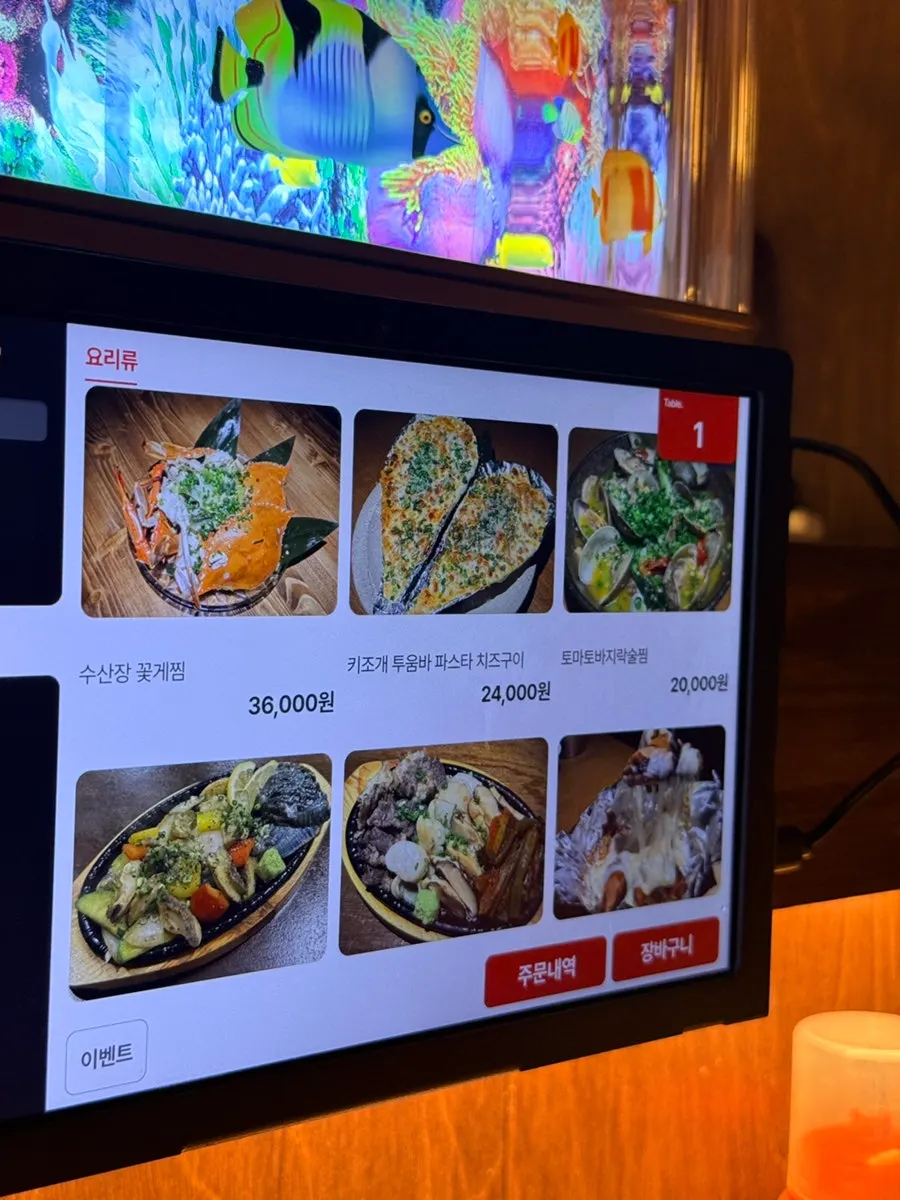 Susanjang menu photo