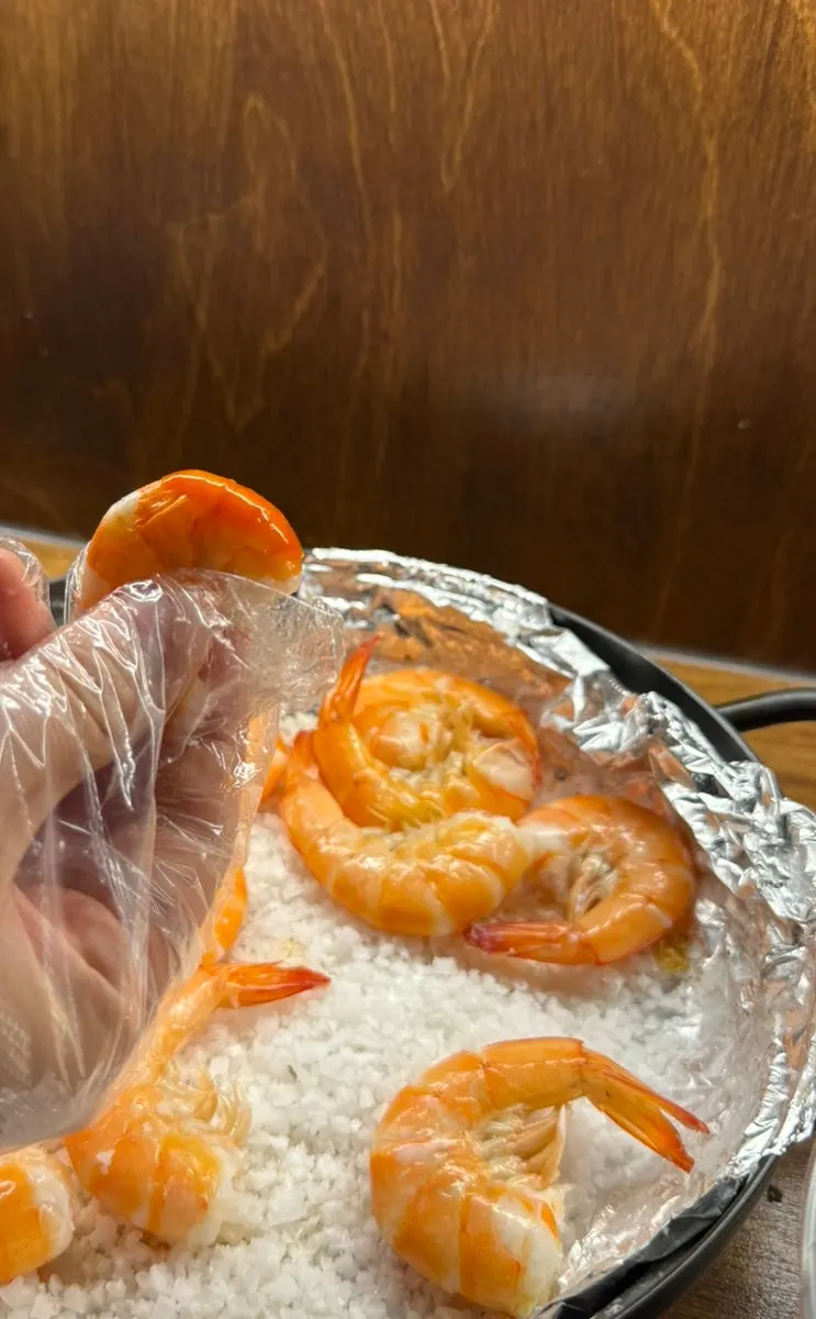 Shrimp dishes eaten at Susanjang Dongtan Branch