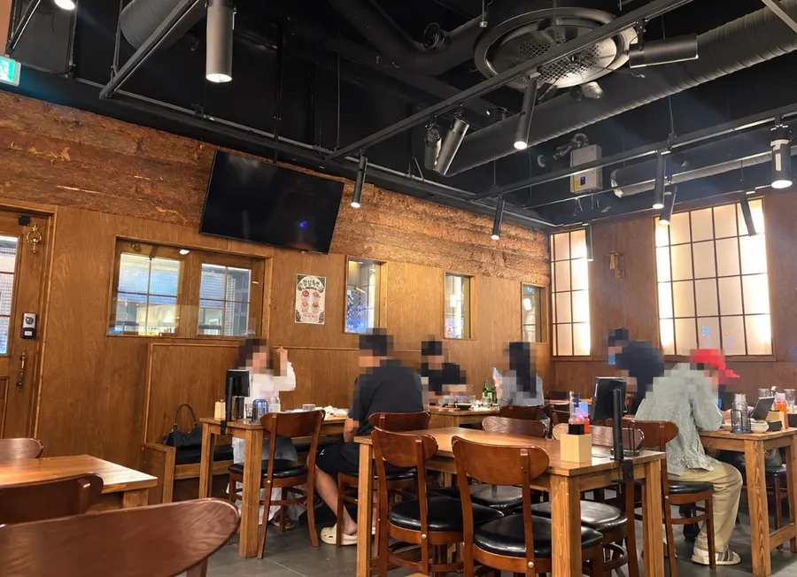 Interior view with table seating
