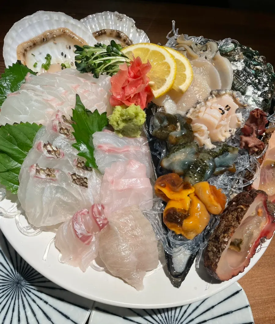 Susanjang mixed seafood platter special
