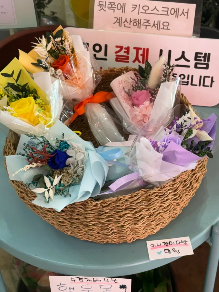Preserved-flower bouquet products