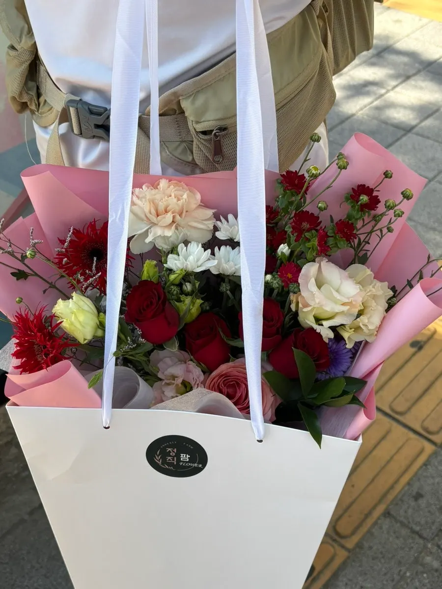 Bouquet delivered to my mother