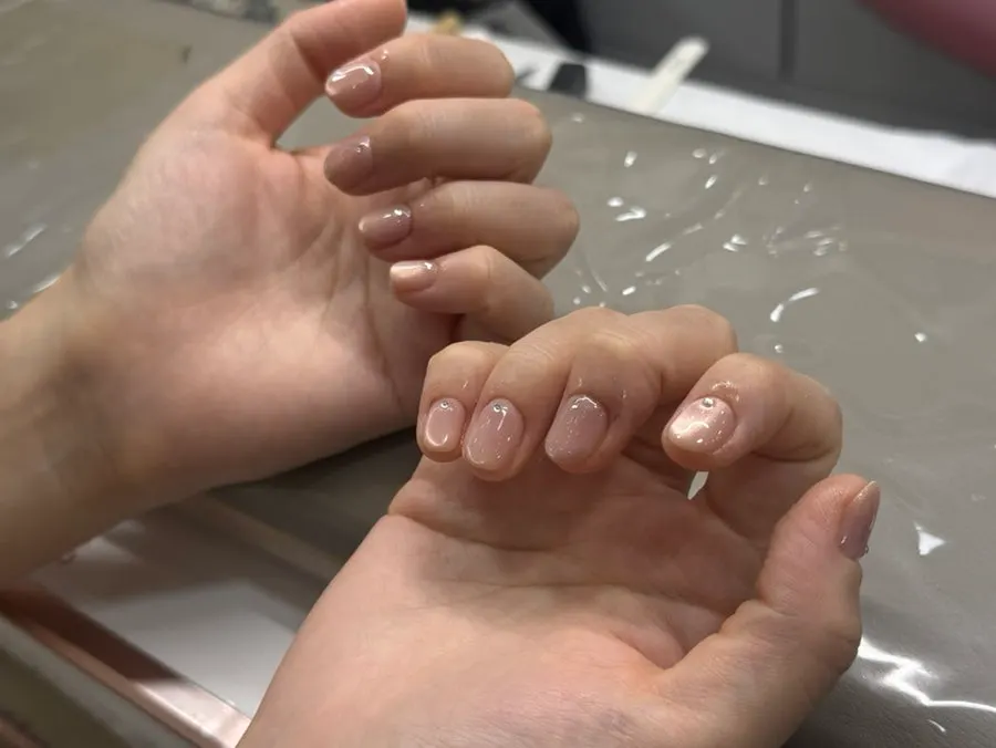 Luminous nails from another angle