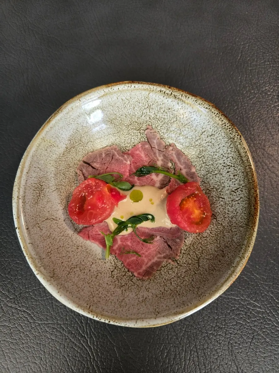 Today’s raw seafood course