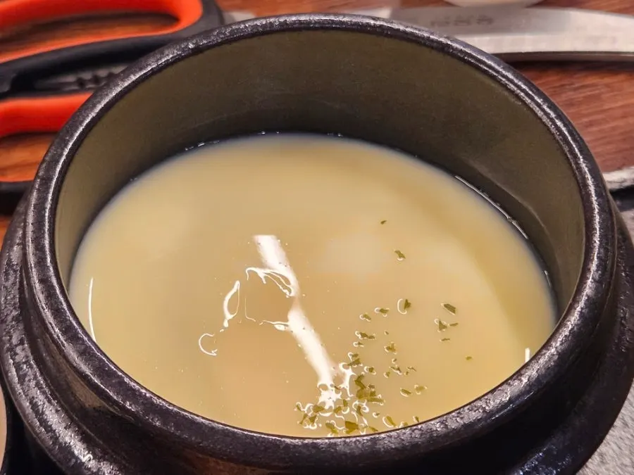 Free pudding-soft steamed egg