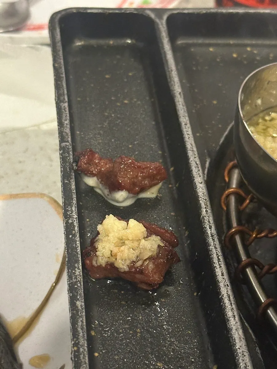 마농갈비에 곁들이는 크림소스