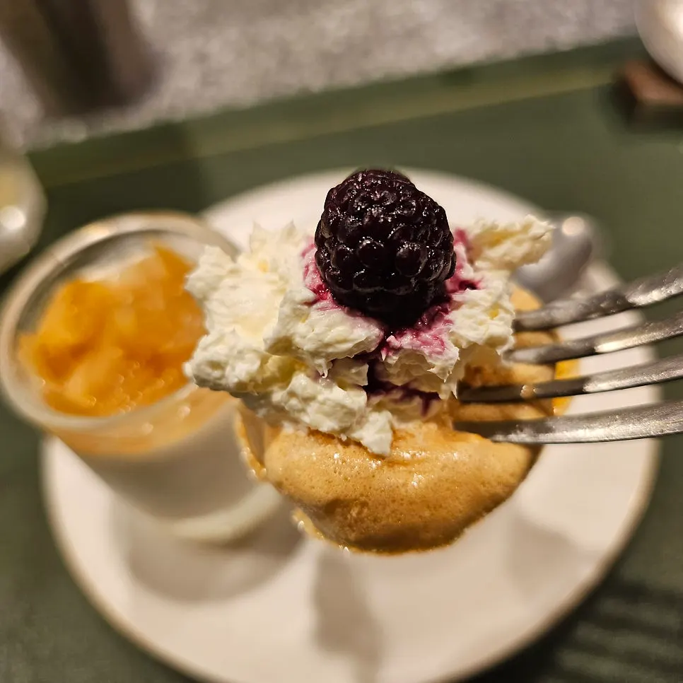Today's dessert at Don Tamguso