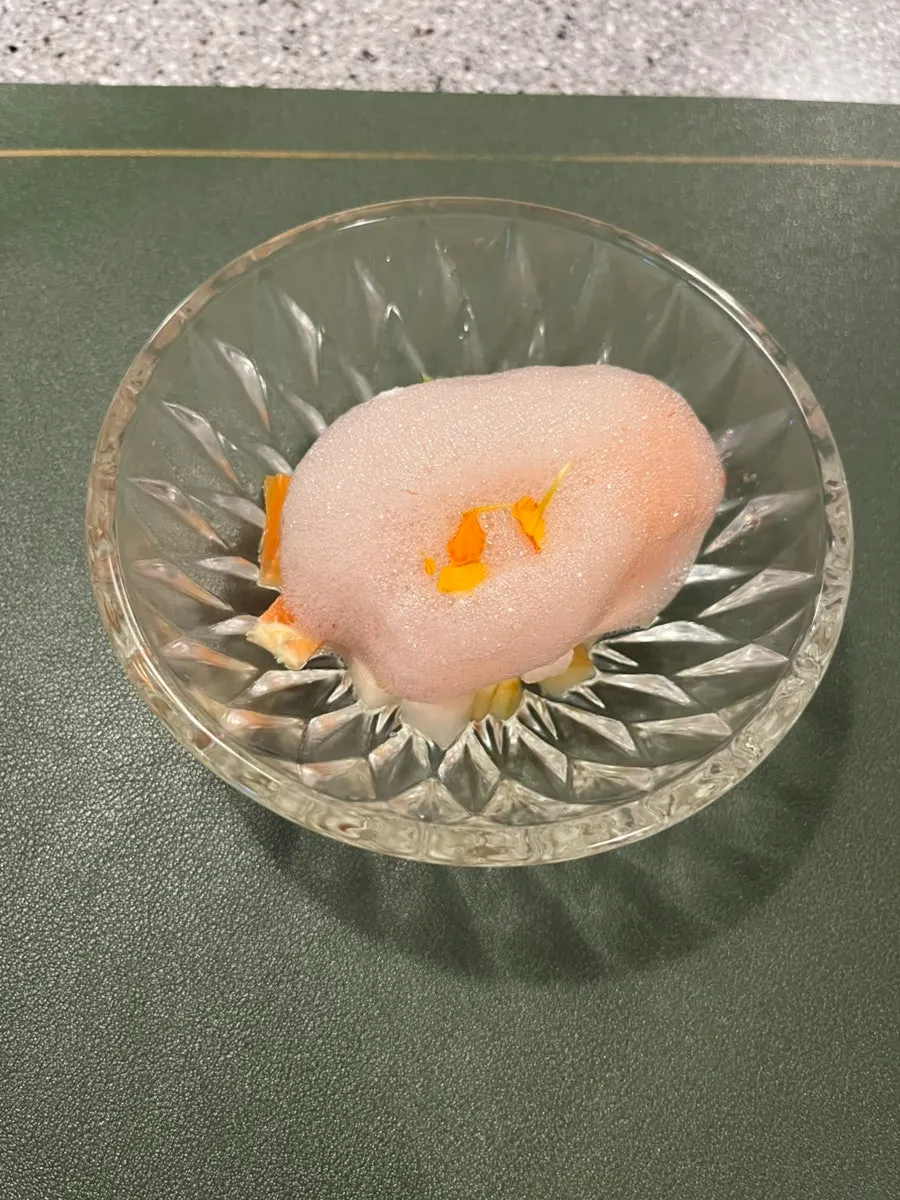 밤과 양송이 벨루떼 수프