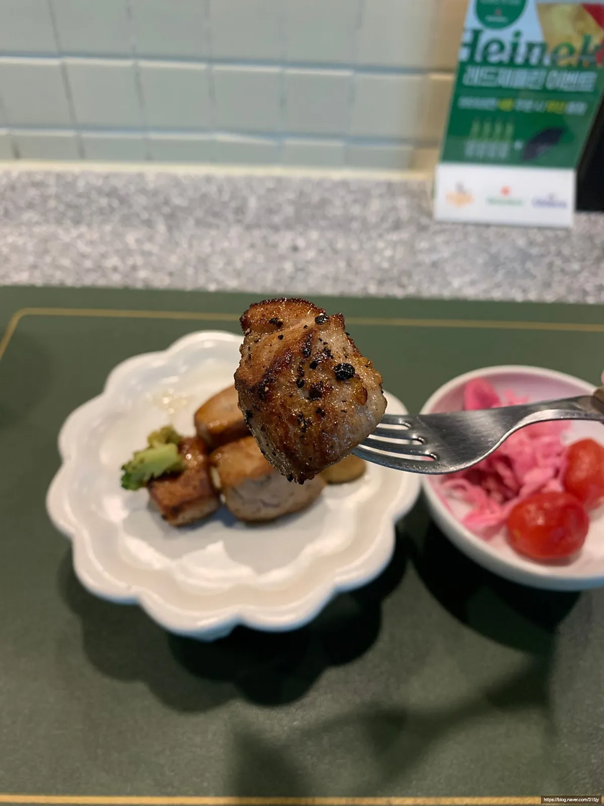Don Tamguso's tender pork tenderloin, cooked to perfection