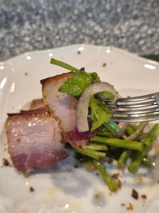 Close-up of Don Tamguso's grilled tenderloin