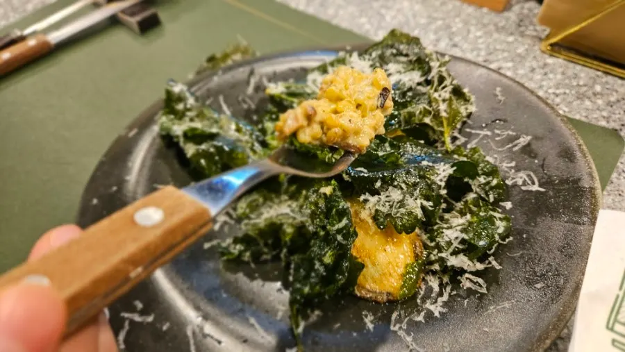 완도 전복과 보리로 만든 리조또