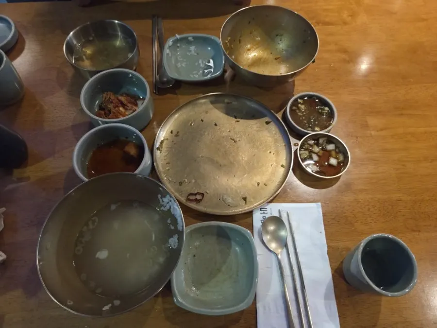 Exterior of Doonjeong after finishing the meal