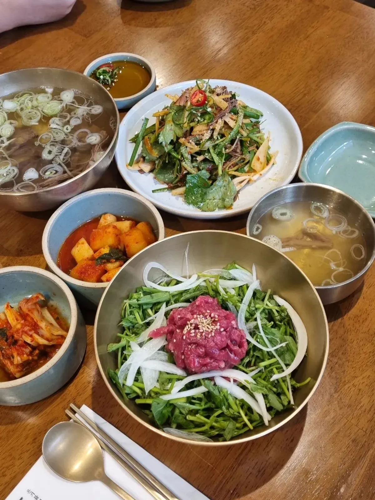 Doonjeong menu information for a lunch visit