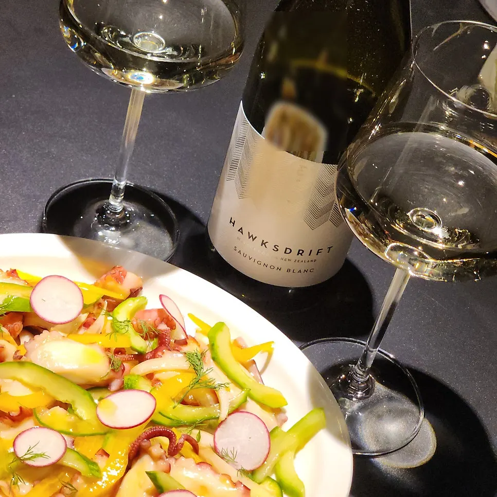 Bottle of Dophan's house white wine
