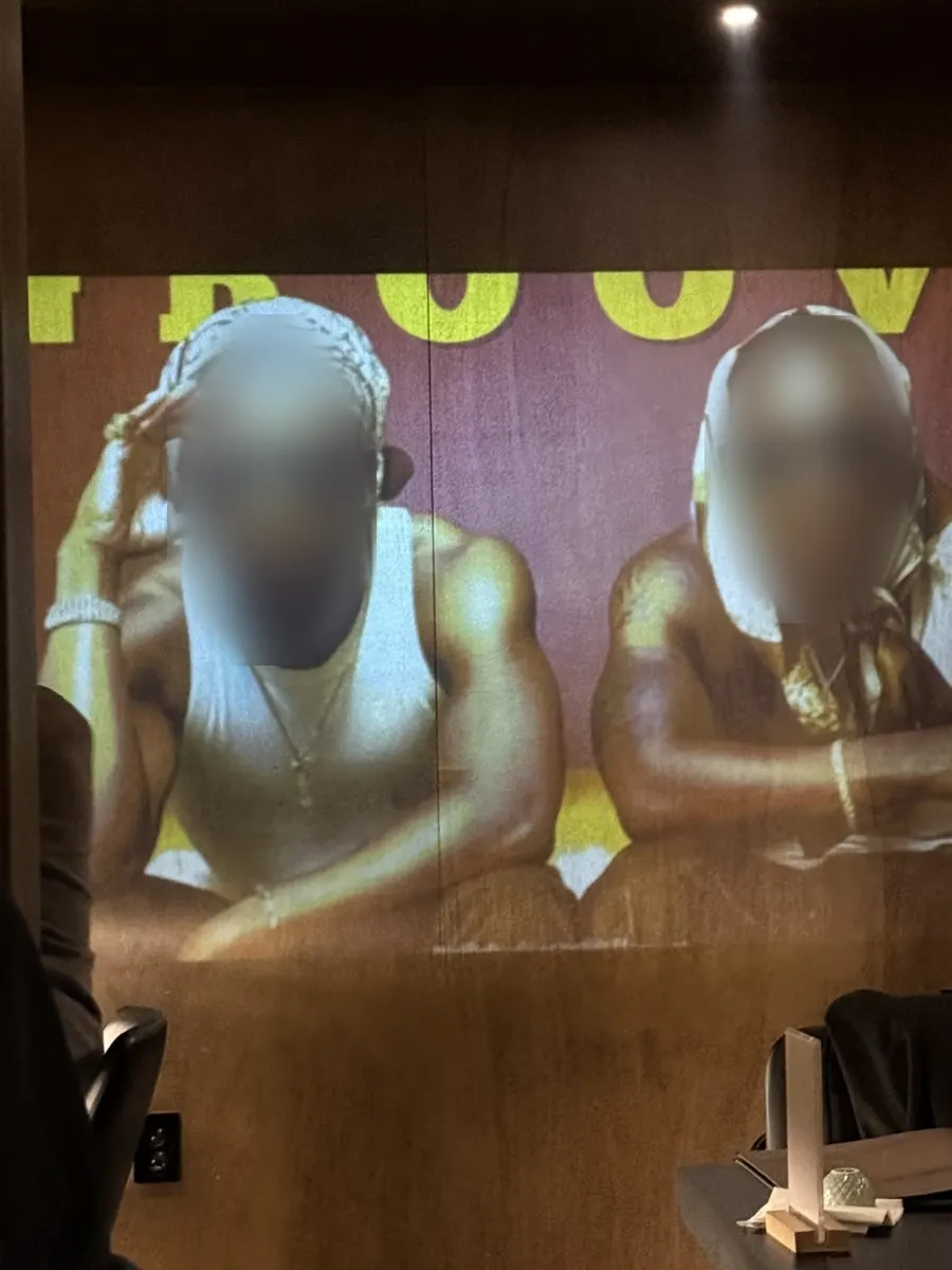 Seating at Dophan filled with blind date guests