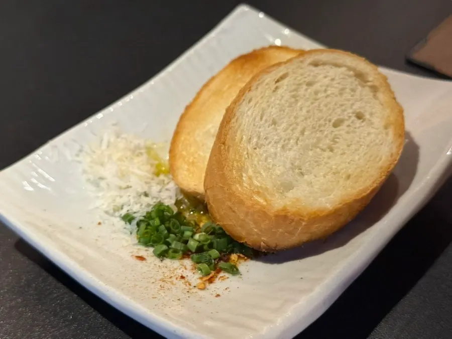 Dophan's appetizer set on the table
