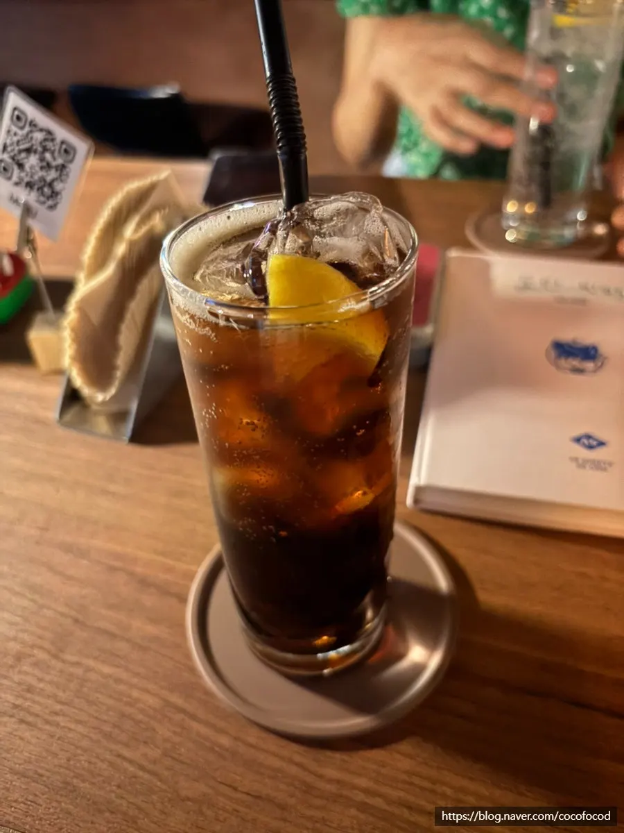 A Jack and Coke that was ordered