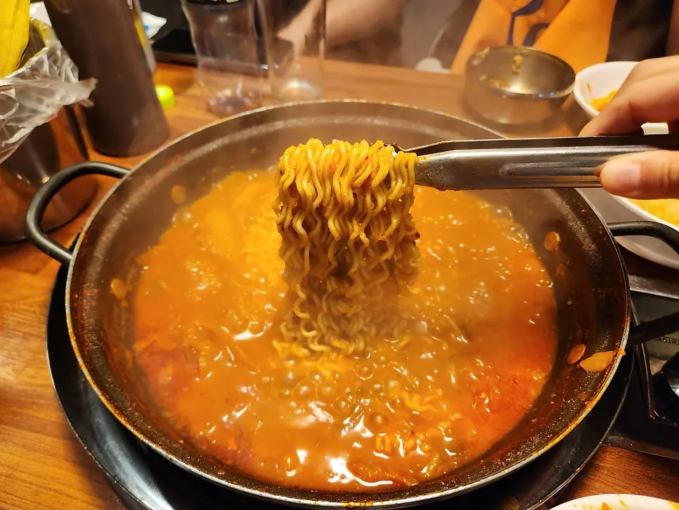 Ramen noodles that soaked up all the seasoning