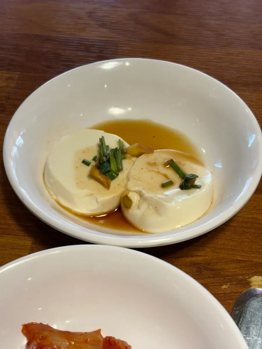 Plates of side dishes
