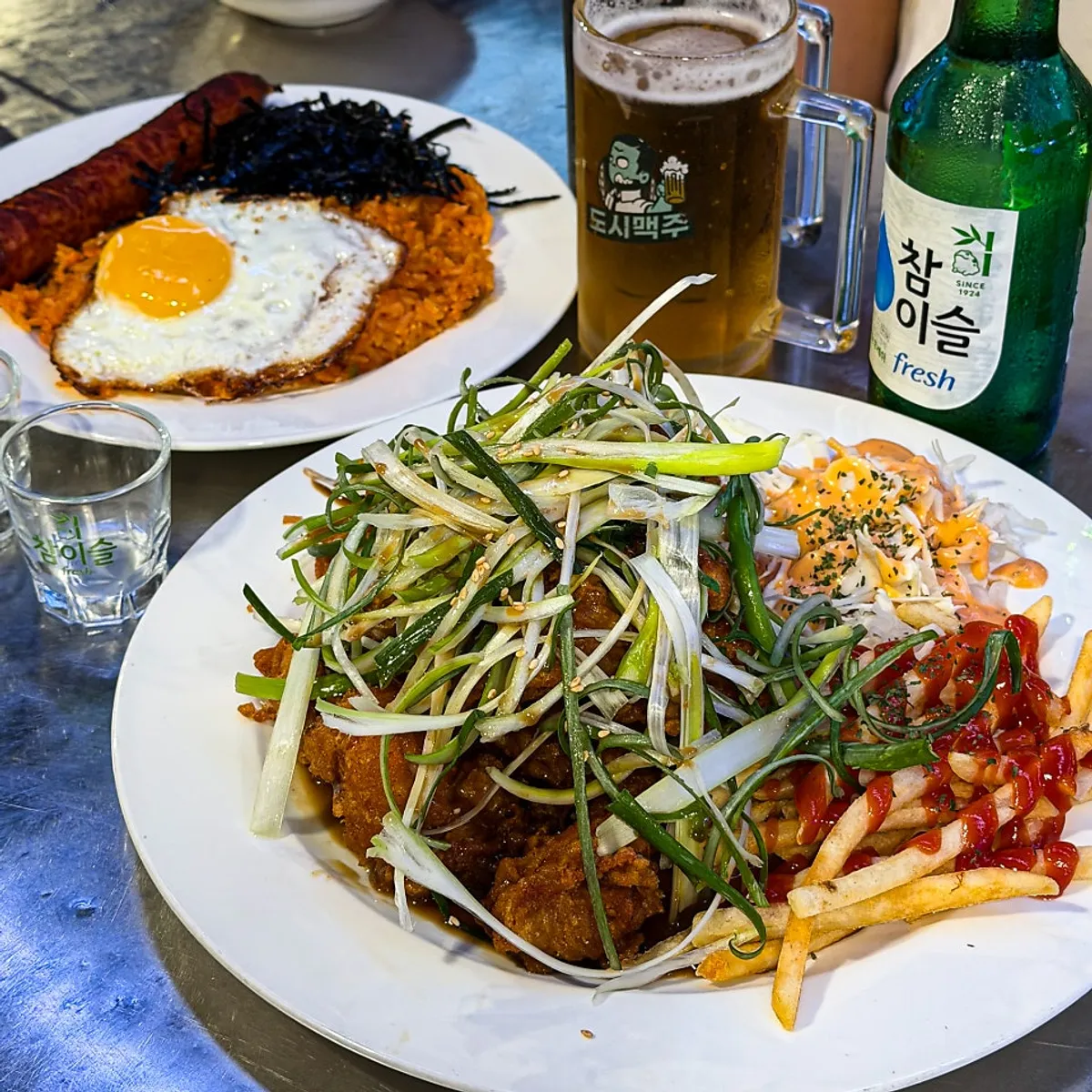 도시맥주 성신여대점 간판과 외관