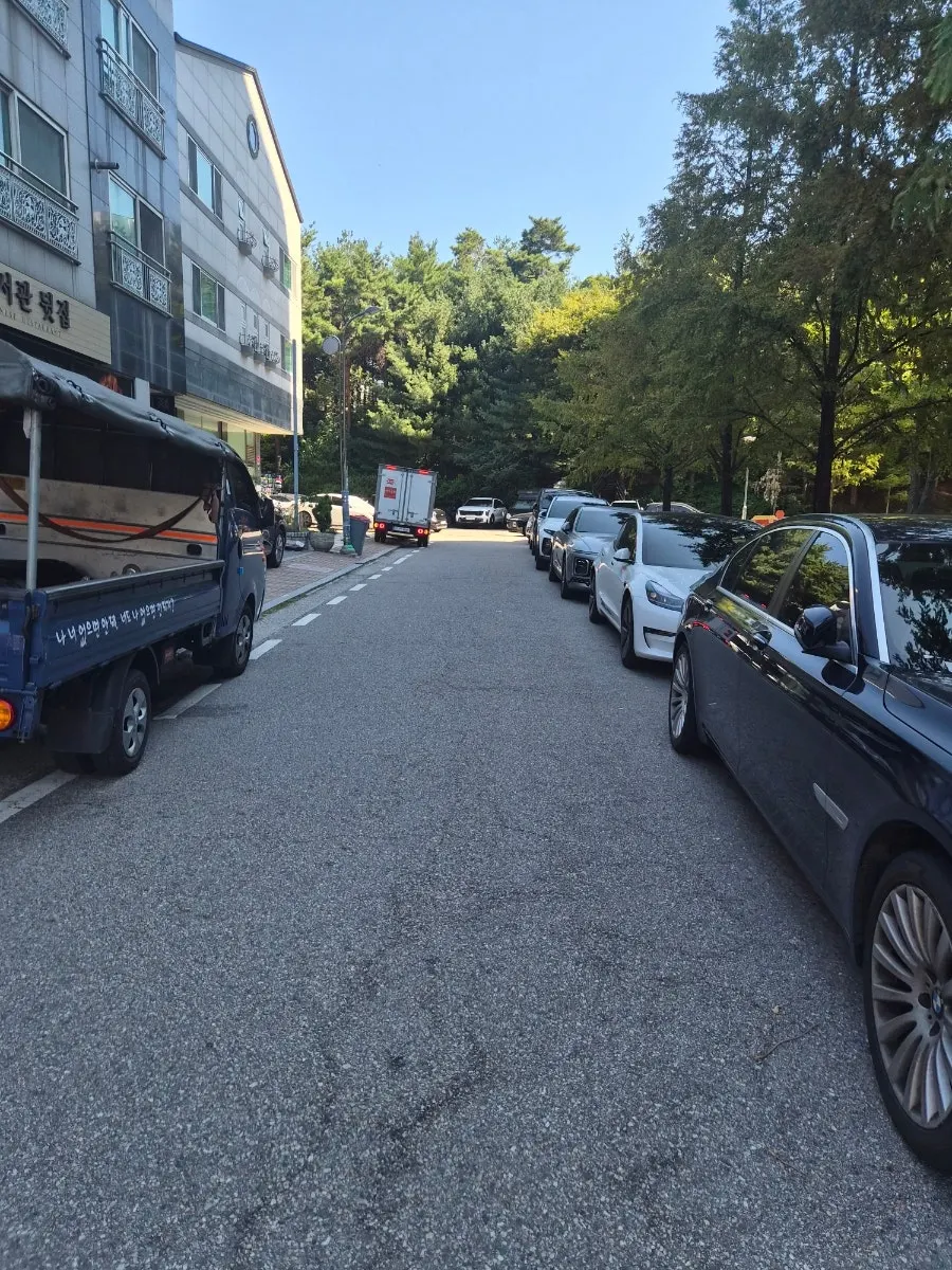 Roadside parking space in front of Doseogwan Dwitjip