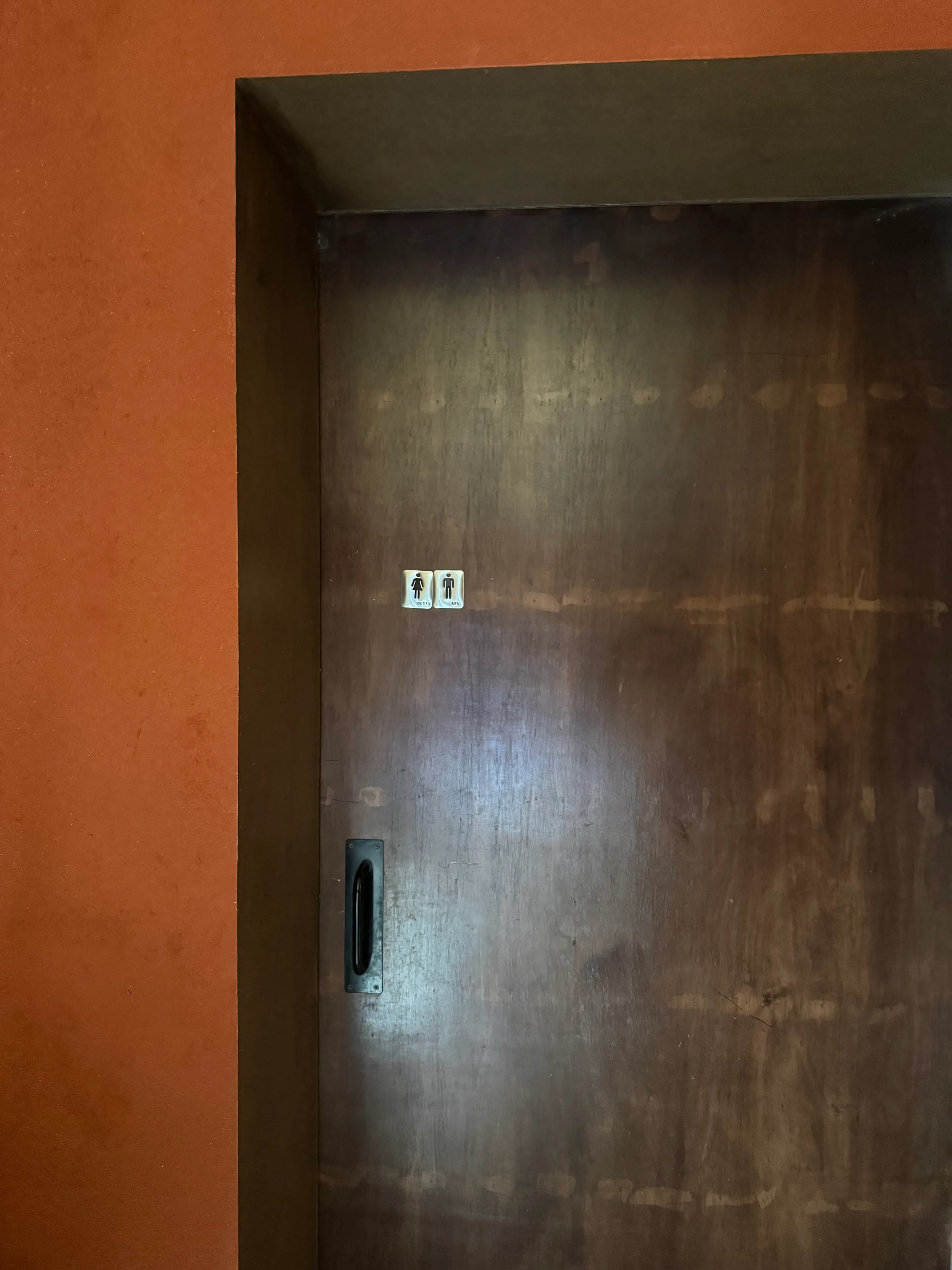 Restroom and amenity area at Dot Osong