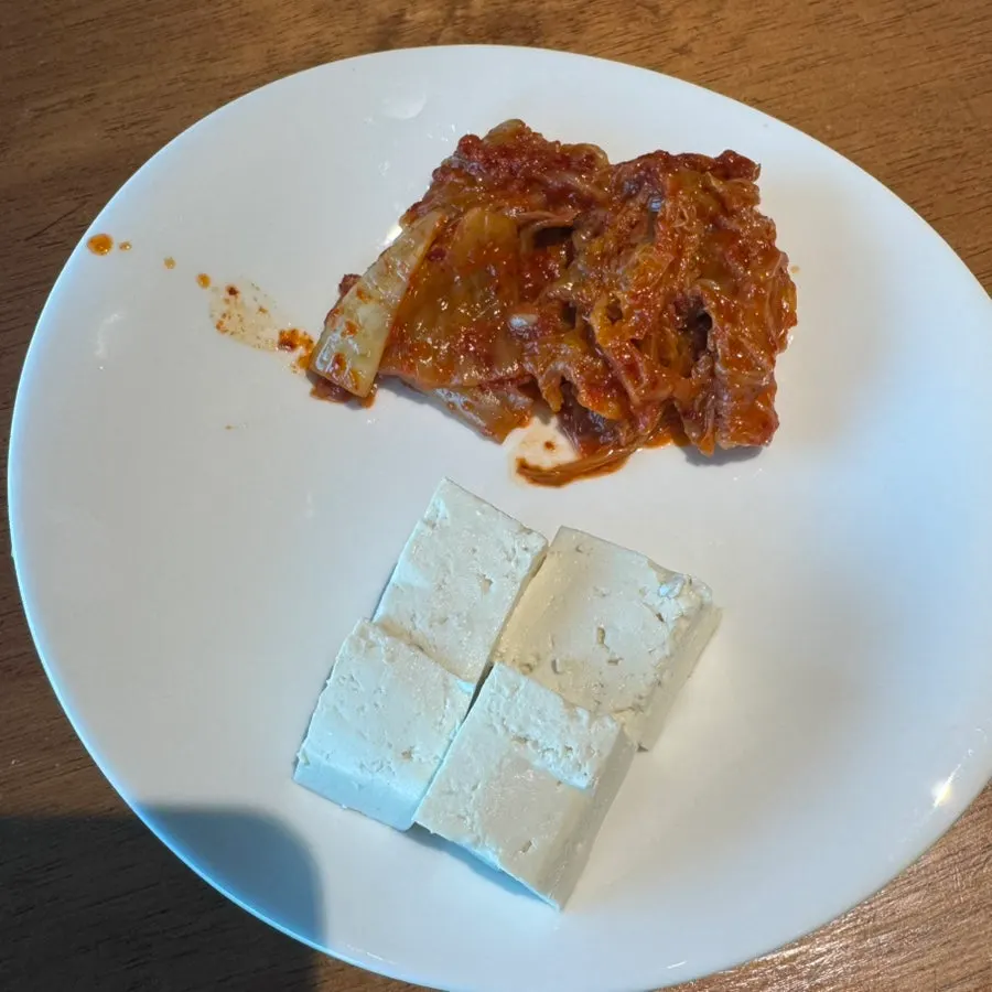 돝 오송 두부김치