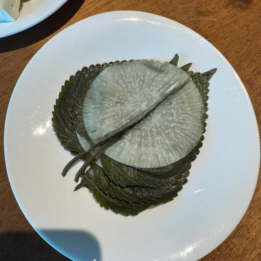 구운 삼겹살 클로즈업
