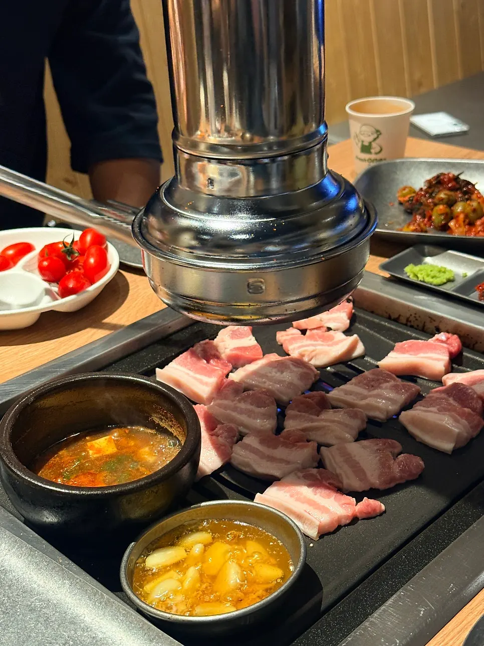 Main meat menu listing at Dotdot Milyang Main Branch