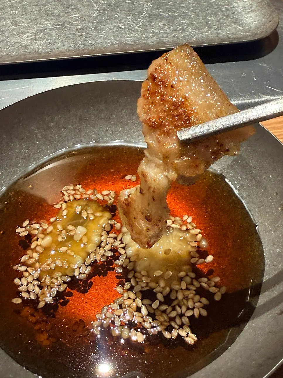 Free Jeju-style myeoljorim served as a complimentary side