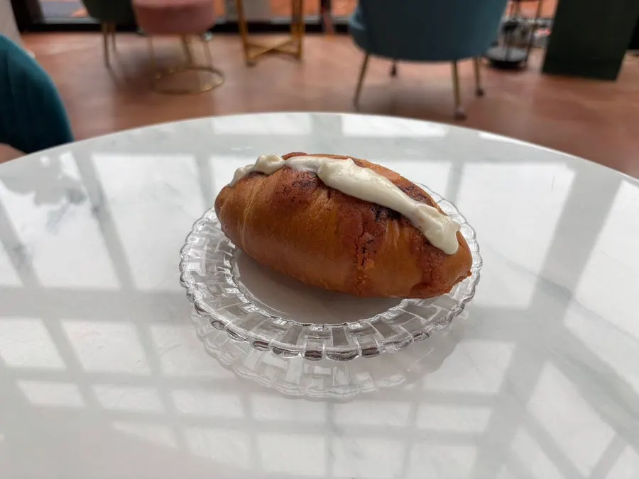 곰돌이 아이스크림이 올라간 옛날 팥빙수