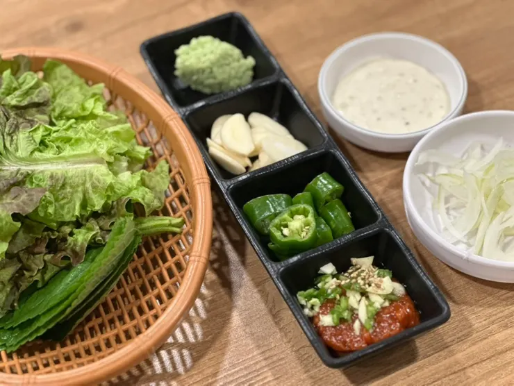도원수산 기본 찬 한 상