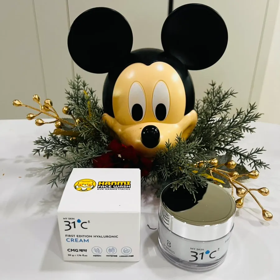 Product photo with cream ingredient information