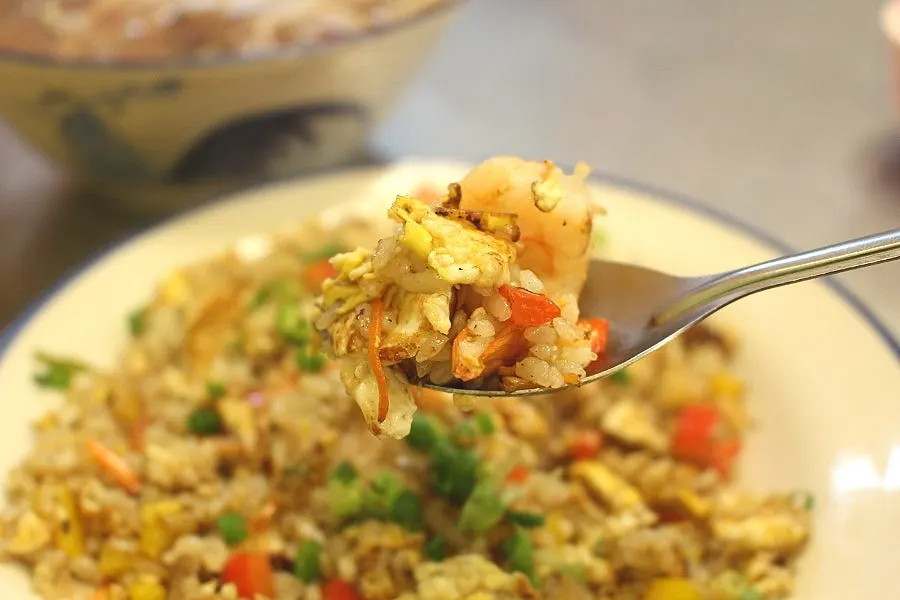 Fluffy Thai-style fried rice, khao pad